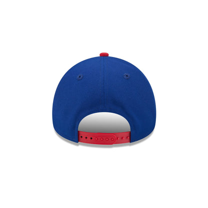 Chicago Cubs Fade Logo 9FORTY A-Frame Snapback Hat