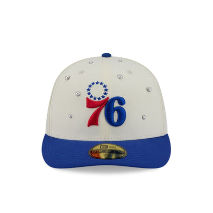 Philadelphia 76ers Chrome Pearl 59FIFTY Fitted Hat