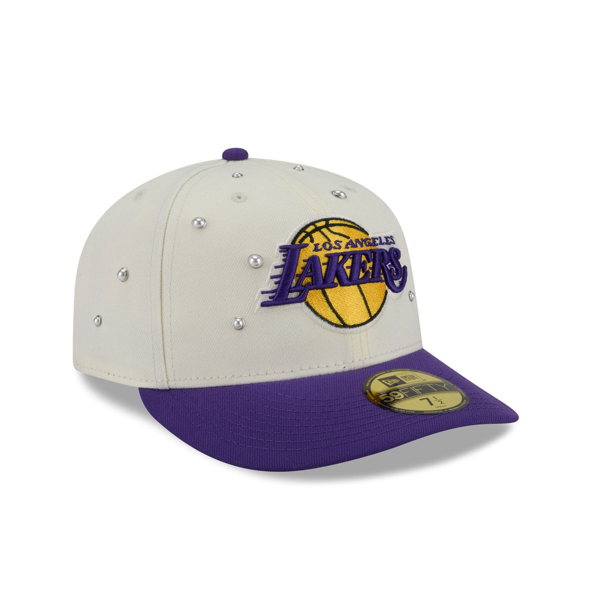 Los Angeles Lakers Chrome Pearl 59FIFTY Fitted Hat