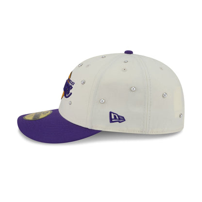 Los Angeles Lakers Chrome Pearl 59FIFTY Fitted Hat
