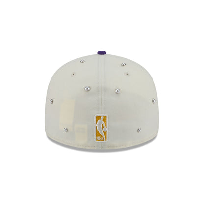 Los Angeles Lakers Chrome Pearl 59FIFTY Fitted Hat