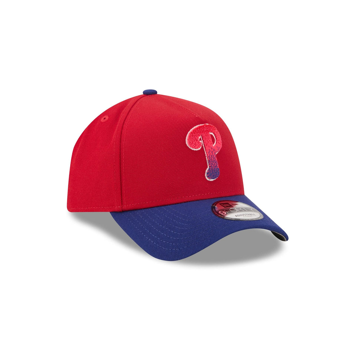 Philadelphia Phillies Fade Logo 9FORTY A-Frame Snapback Hat