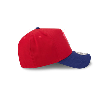 Philadelphia Phillies Fade Logo 9FORTY A-Frame Snapback Hat