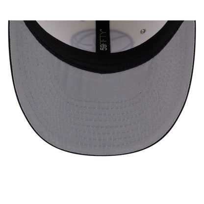 Brooklyn Nets Chrome Pearl 59FIFTY Fitted Hat