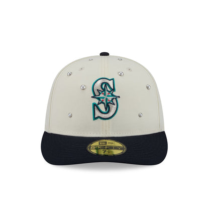 Seattle Mariners Chrome Pearl 59FIFTY Fitted Hat