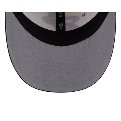 Miami Heat Chrome Pearl 59FIFTY Fitted Hat