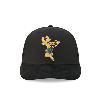 Milwaukee Bucks Hardwood Classics Side Patch 9FIFTY Snapback Hat