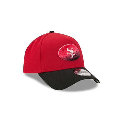 San Francisco 49ers Fade Logo 9FORTY A-Frame Snapback Hat