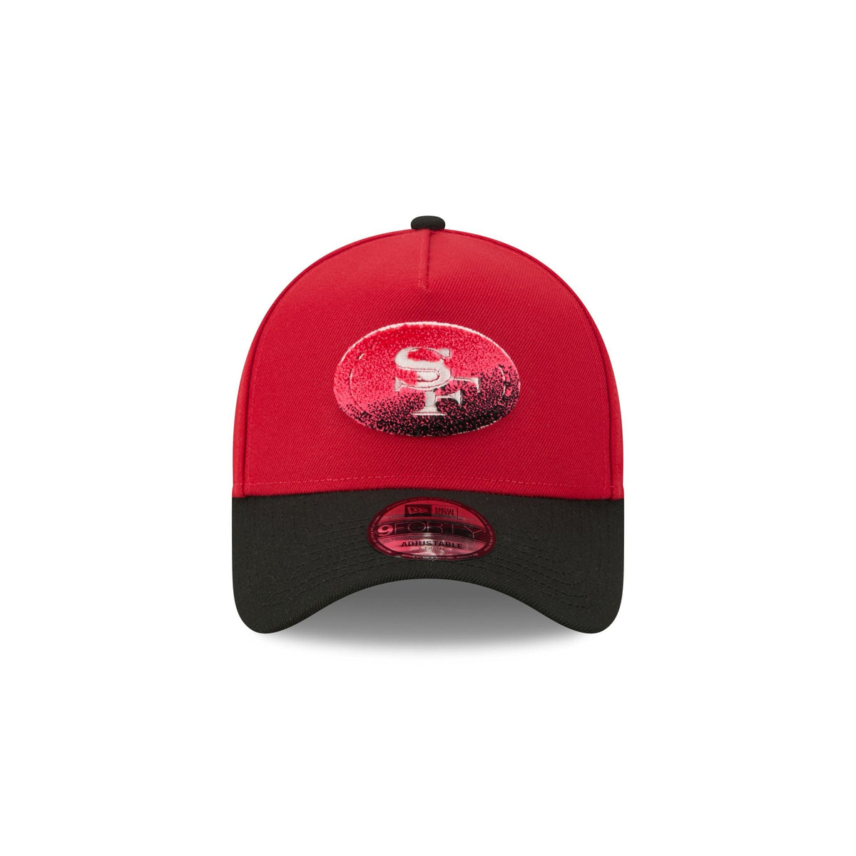 San Francisco 49ers Fade Logo 9FORTY A-Frame Snapback Hat