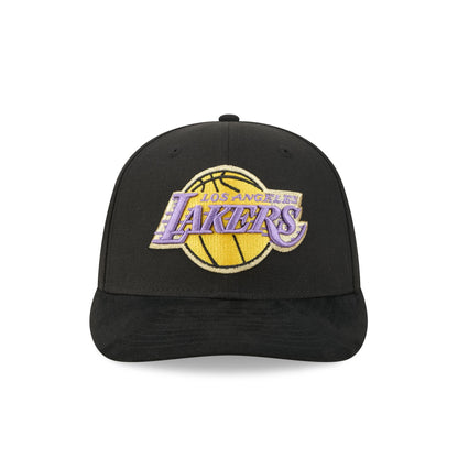 Los Angeles Lakers Hardwood Classics Side Patch 9FIFTY Snapback Hat