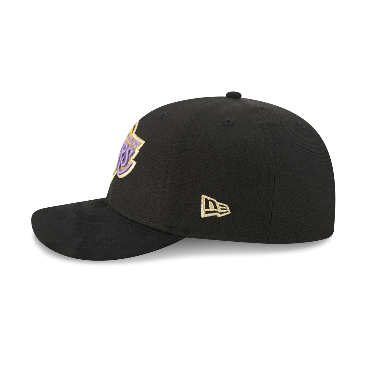 Los Angeles Lakers Hardwood Classics Side Patch 9FIFTY Snapback Hat