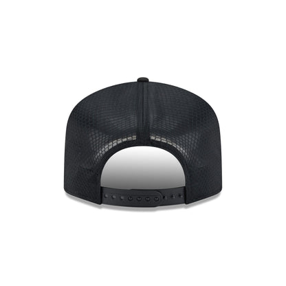 Seattle SuperSonics Black & White Mesh 19TWENTY Trucker Hat