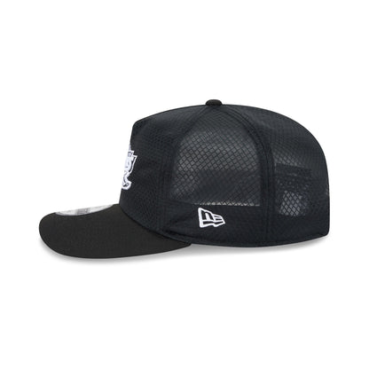 Cleveland Cavaliers Black & White Mesh 19TWENTY Trucker Hat