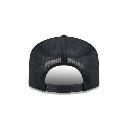 Charlotte Hornets Black & White Mesh 19TWENTY Trucker Hat