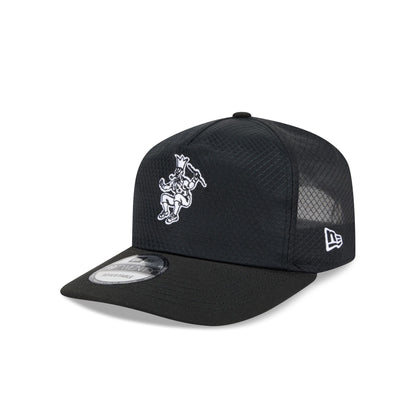 Boston Celtics Black & White Mesh 19TWENTY Trucker Hat