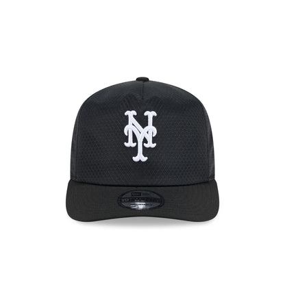 New York Mets Black & White Mesh 19TWENTY Trucker Hat