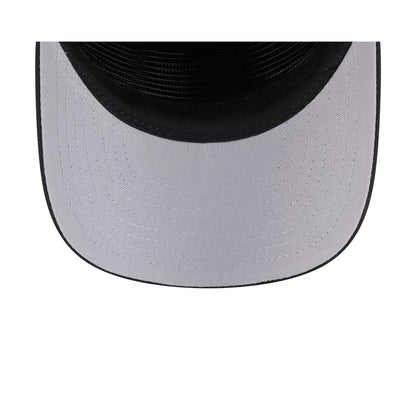 New York Mets Black & White Mesh 19TWENTY Trucker Hat