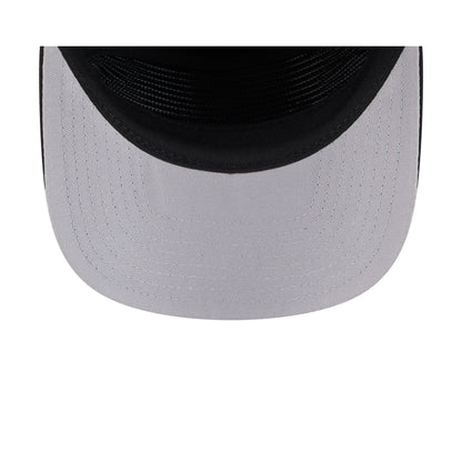 Kansas City Chiefs Black & White Mesh 19TWENTY Trucker Hat