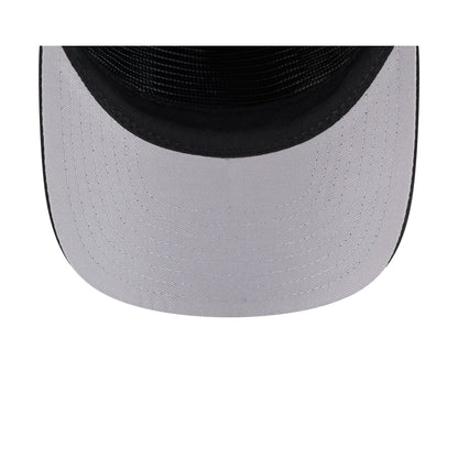 San Francisco 49ers Black & White Mesh 19TWENTY Trucker Hat