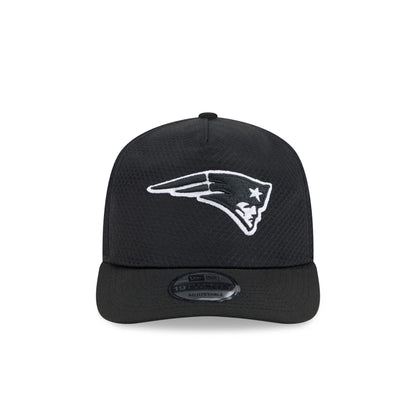 New England Patriots Black & White Mesh 19TWENTY Trucker Hat