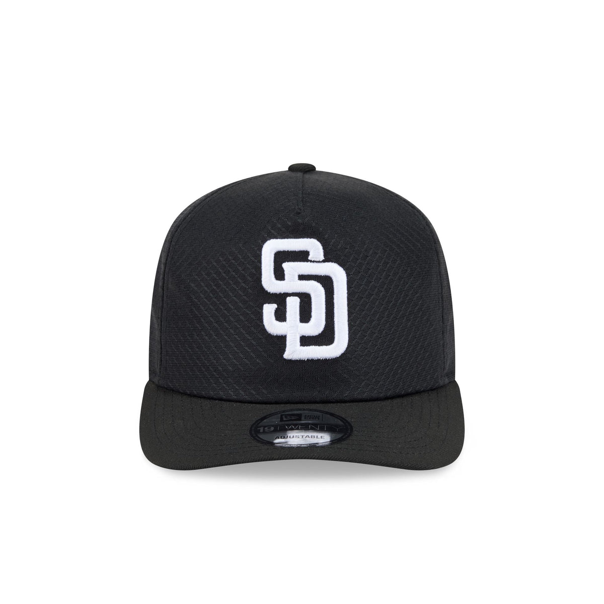San Diego Padres Black & White Mesh 19TWENTY Trucker Hat