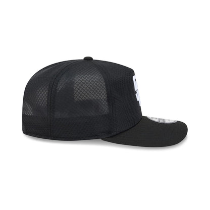 San Diego Padres Black & White Mesh 19TWENTY Trucker Hat