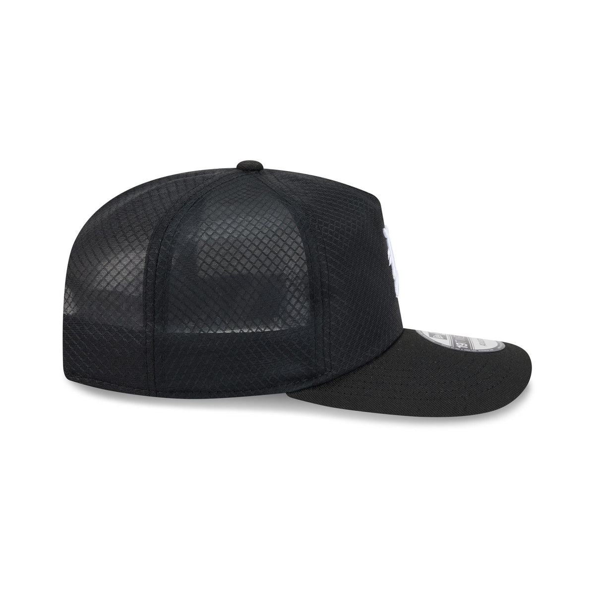 Detroit Tigers Black & White Mesh 19TWENTY Trucker Hat