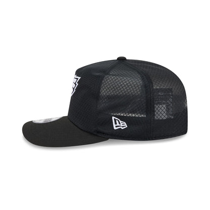 Philadelphia Eagles Black & White Mesh 19TWENTY Trucker Hat