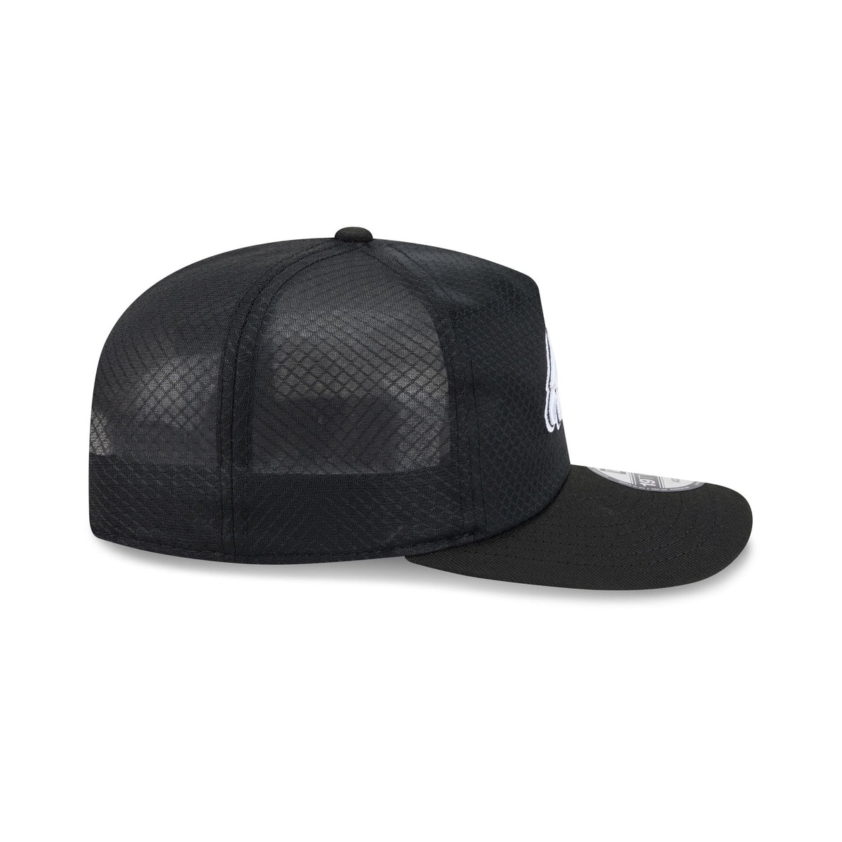 Philadelphia Eagles Black & White Mesh 19TWENTY Trucker Hat