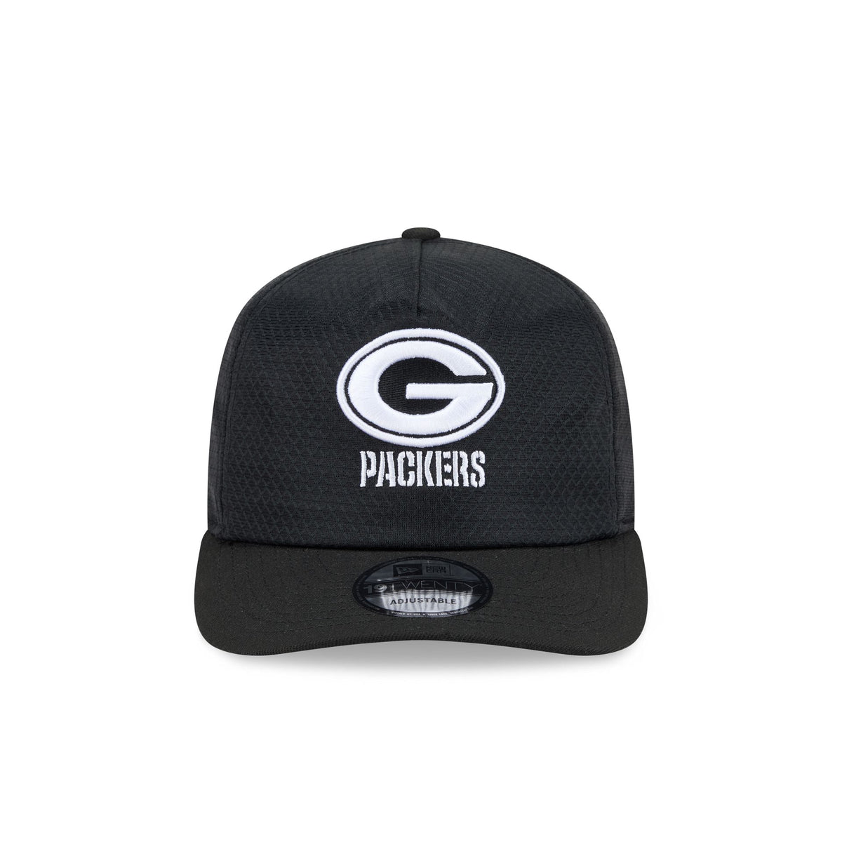 Green Bay Packers Black & White Mesh 19TWENTY Trucker Hat