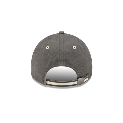 Athletics Washed Black Cotton 9TWENTY Adjustable Hat