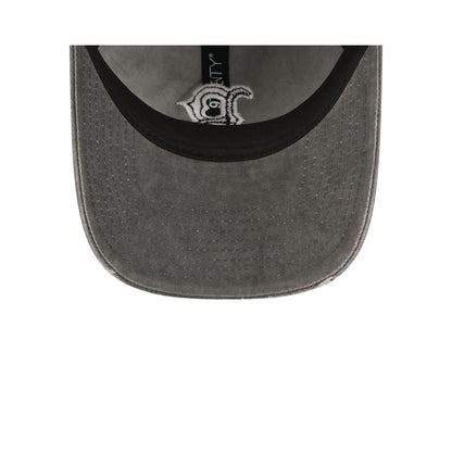 Boston Red Sox Washed Black Cotton 9TWENTY Adjustable Hat