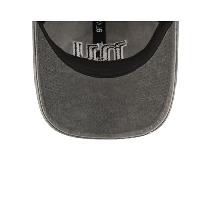 New York Giants Washed Black Cotton 9TWENTY Adjustable Hat