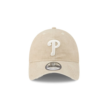 Philadelphia Phillies Washed Stone Cotton 9TWENTY Adjustable Hat