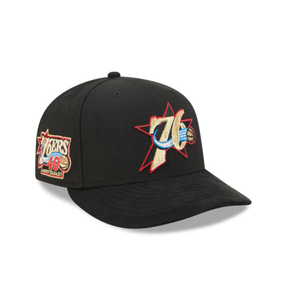 Philadelphia 76ers Hardwood Classics Side Patch 9FIFTY Snapback Hat