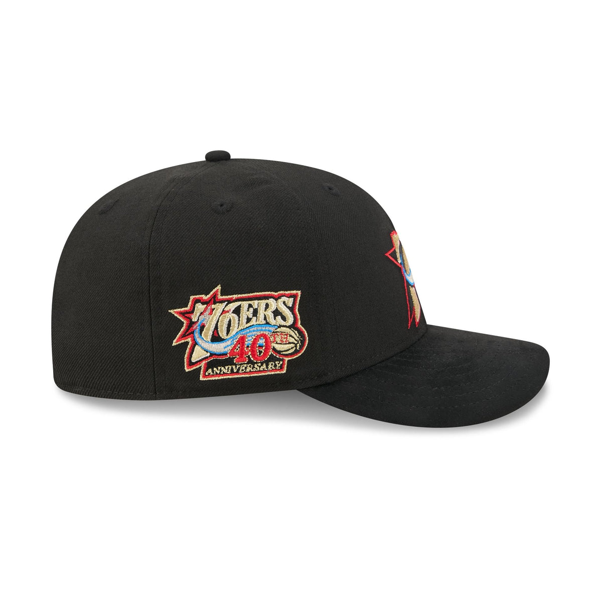 Philadelphia 76ers Hardwood Classics Side Patch 9FIFTY Snapback Hat