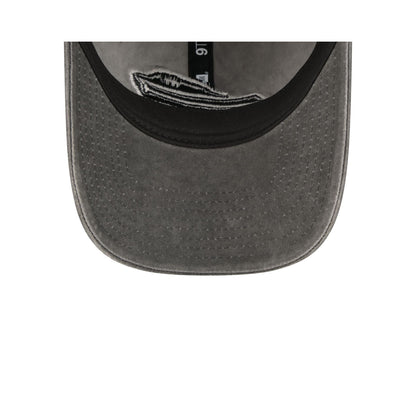 Buffalo Bills Washed Black Cotton 9TWENTY Adjustable Hat