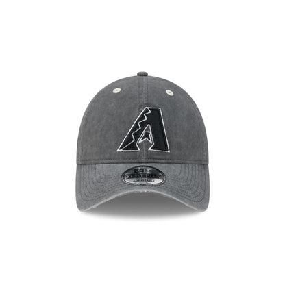 Arizona Diamondbacks Washed Black Cotton 9TWENTY Adjustable Hat
