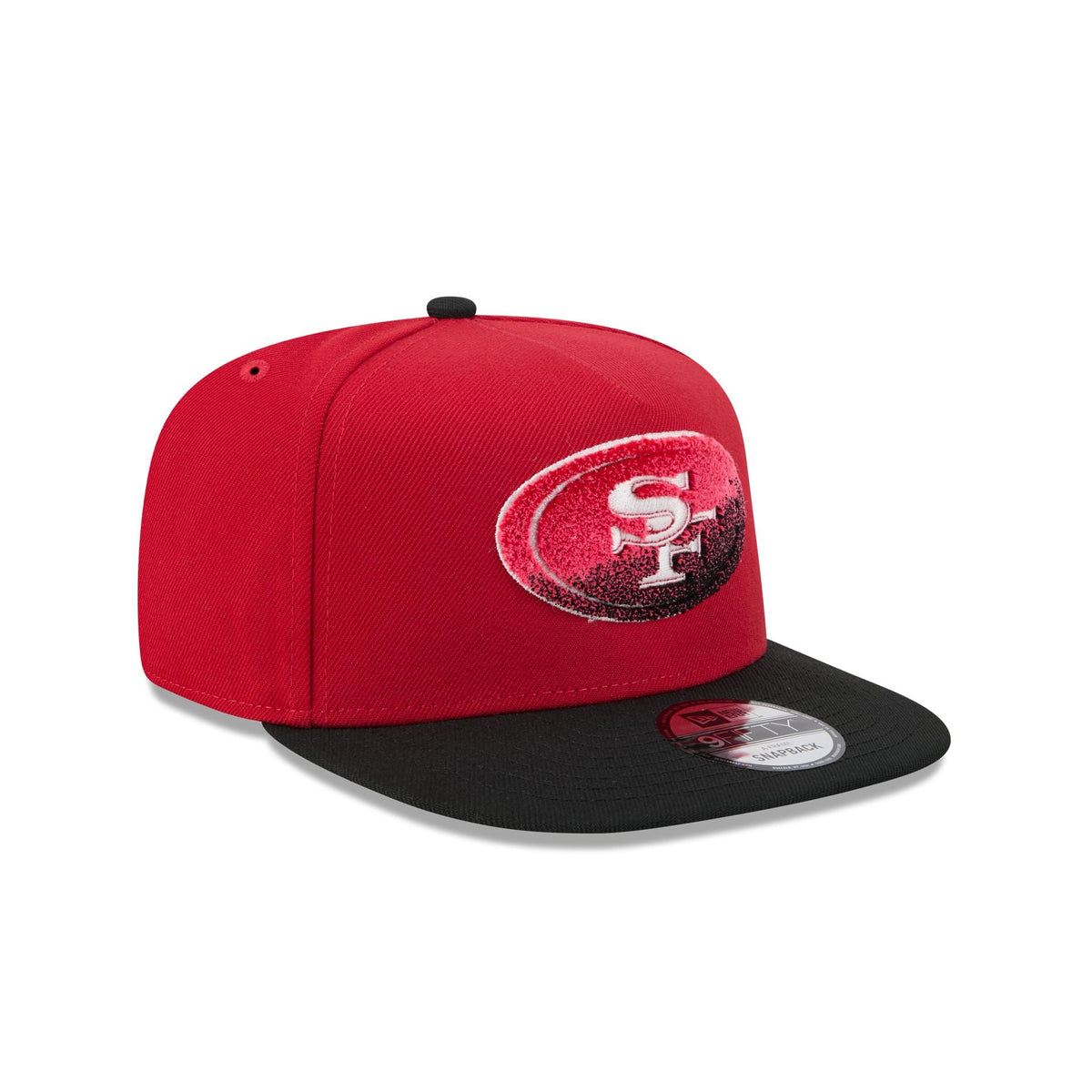 San Francisco 49ers Fade Logo 9FIFTY A-Frame Snapback Hat