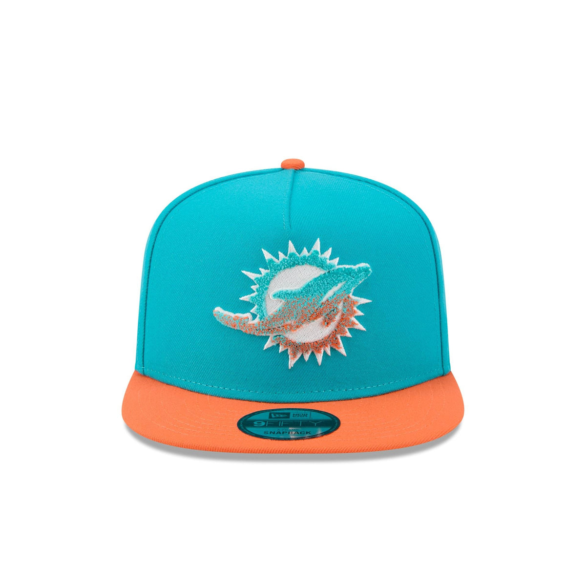 Miami Dolphins Fade Logo 9FIFTY A-Frame Snapback Hat