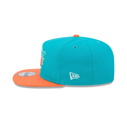 Miami Dolphins Fade Logo 9FIFTY A-Frame Snapback Hat