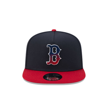 Boston Red Sox Fade Logo 9FIFTY A-Frame Snapback Hat