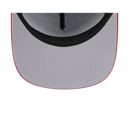Atlanta Braves Fade Logo 9FIFTY A-Frame Snapback Hat