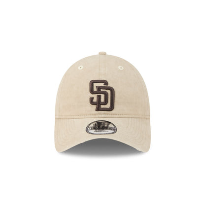 San Diego Padres Washed Stone Cotton 9TWENTY Adjustable Hat