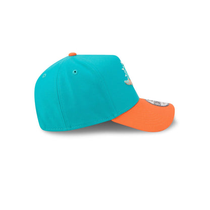 Miami Dolphins Fade Logo 9FORTY A-Frame Snapback Hat