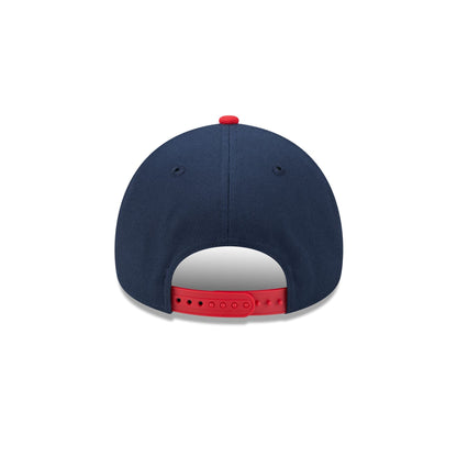 New England Patriots Fade Logo 9FORTY A-Frame Snapback Hat