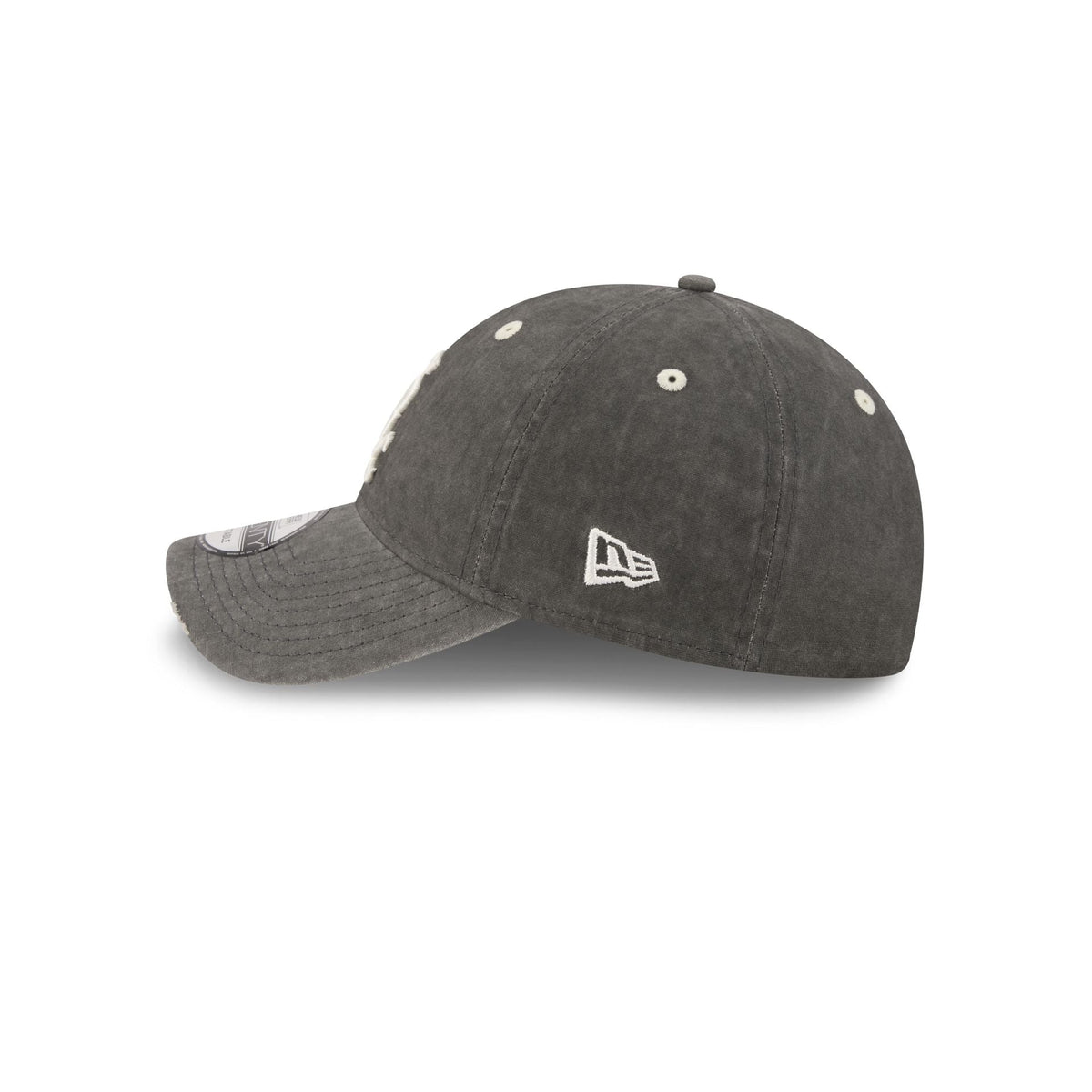 Chicago White Sox Washed Black Cotton 9TWENTY Adjustable Hat