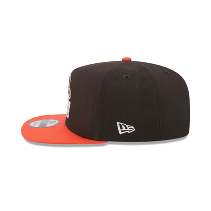 Cleveland Browns Fade Logo 9FIFTY A-Frame Snapback Hat