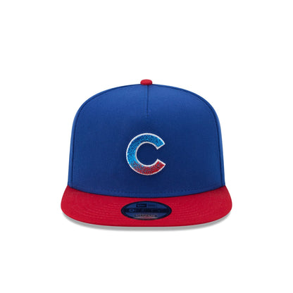 Chicago Cubs Fade Logo 9FIFTY A-Frame Snapback Hat