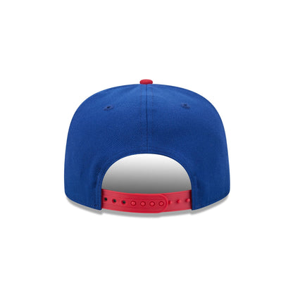 Chicago Cubs Fade Logo 9FIFTY A-Frame Snapback Hat